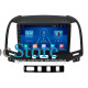 Штатная магнитола Lesko для Hyundai Santa Fe II 2005-2010 экран 9" 2/32Gb 4G Wi-Fi GPS Top