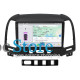 Штатная магнитола Lesko для Hyundai Santa Fe II 2005-2010 экран 9" 4/64 QLED CarPlay 4G Wi-Fi GPS 360 Prime