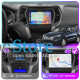 Штатная магнитола Lesko для Hyundai Santa Fe III 2012-2016 экран 9" 4/64Gb CarPlay 4G Wi-Fi GPS Prime