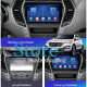 Штатная магнитола Lesko для Hyundai Santa Fe III Рестайлинг 2015-2018 экран 9" 6/128Gb 4G Wi-Fi GPS Top