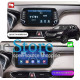 Штатная магнитола Lesko для Hyundai Santa Fe IV 2018-2021 экран 10" 2/32Gb 4G Wi-Fi GPS Top