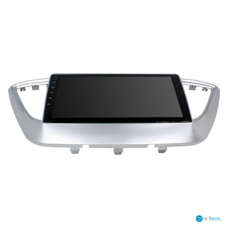 Штатная магнитола Lesko для Hyundai Solaris II 2017-2020 экран 9" 2/32Gb Wi-Fi GPS Base
