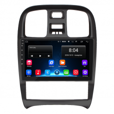 Штатная магнитола Lesko для Hyundai Sonata IV (EF) Рестайлинг 2001-2012 экран 9" 2/32Gb Wi-Fi GPS Base