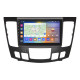 Штатная магнитола Lesko для Hyundai Sonata V (NF) Auto AC 2008-2010 экран 9" 2/32Gb CarPlay 4G Wi-Fi GPS Prime