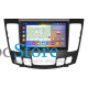 Штатная магнитола Lesko для Hyundai Sonata V (NF) Auto AC 2008-2010 экран 9" 4/64Gb CarPlay 4G Wi-Fi GPS Prime