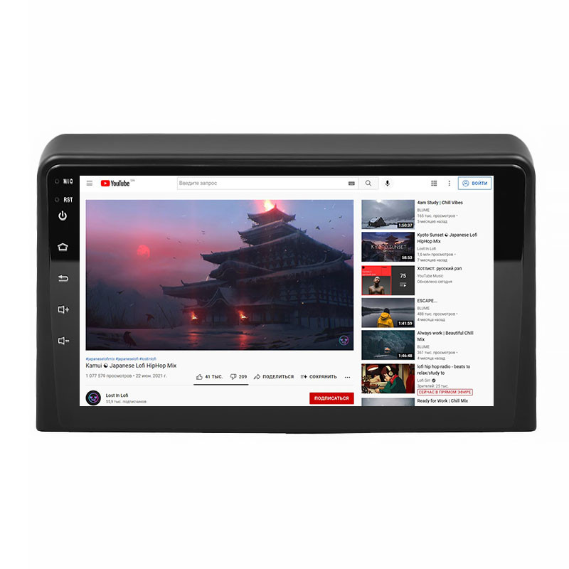 Штатная магнитола Lesko для Hyundai Sonata VII (LF) Рестайлинг 2017-2019 экран 9" 2/32Gb 4G Wi-Fi GPS Top