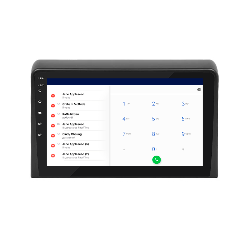 Штатная магнитола Lesko для Hyundai Sonata VII (LF) Рестайлинг 2017-2019 экран 9" 4/64Gb 4G Wi-Fi GPS Top