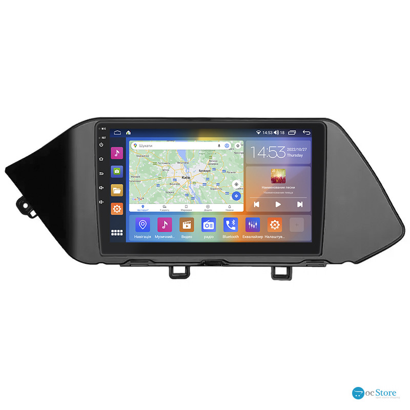 Штатная магнитола Lesko для Hyundai Sonata VIII (DN8) 2019-2020 экран 10" 2/32Gb CarPlay 4G Wi-Fi GPS Prime