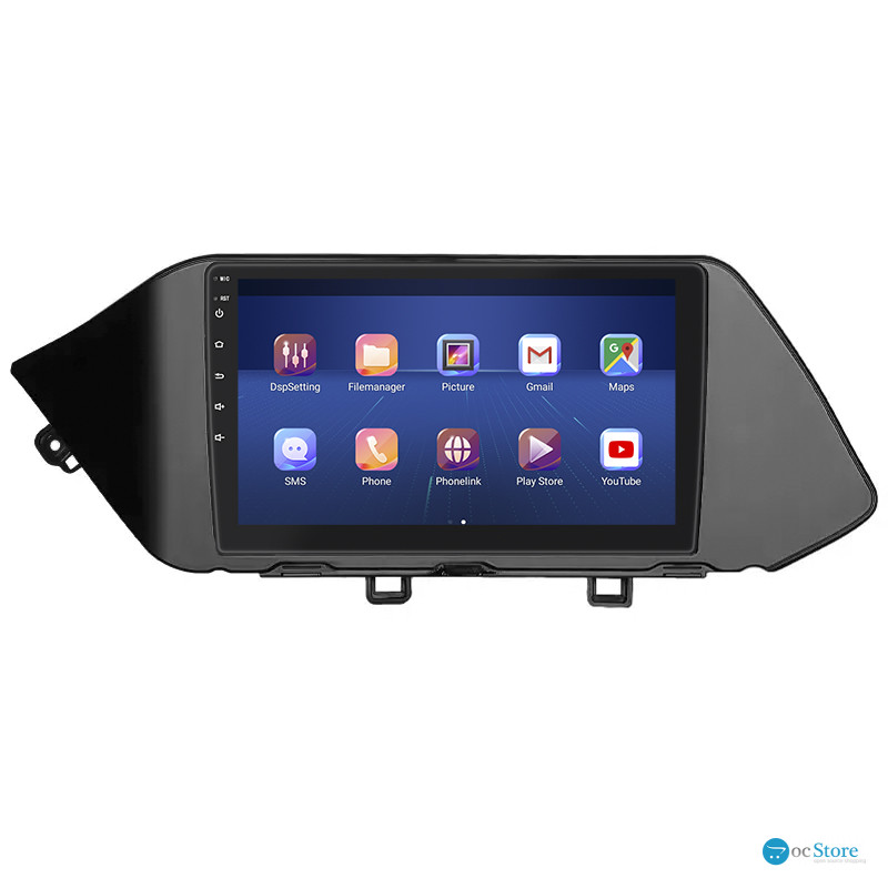 Штатная магнитола Lesko для Hyundai Sonata VIII (DN8) 2019-2020 экран 10" 4/64Gb 4G Wi-Fi GPS Top