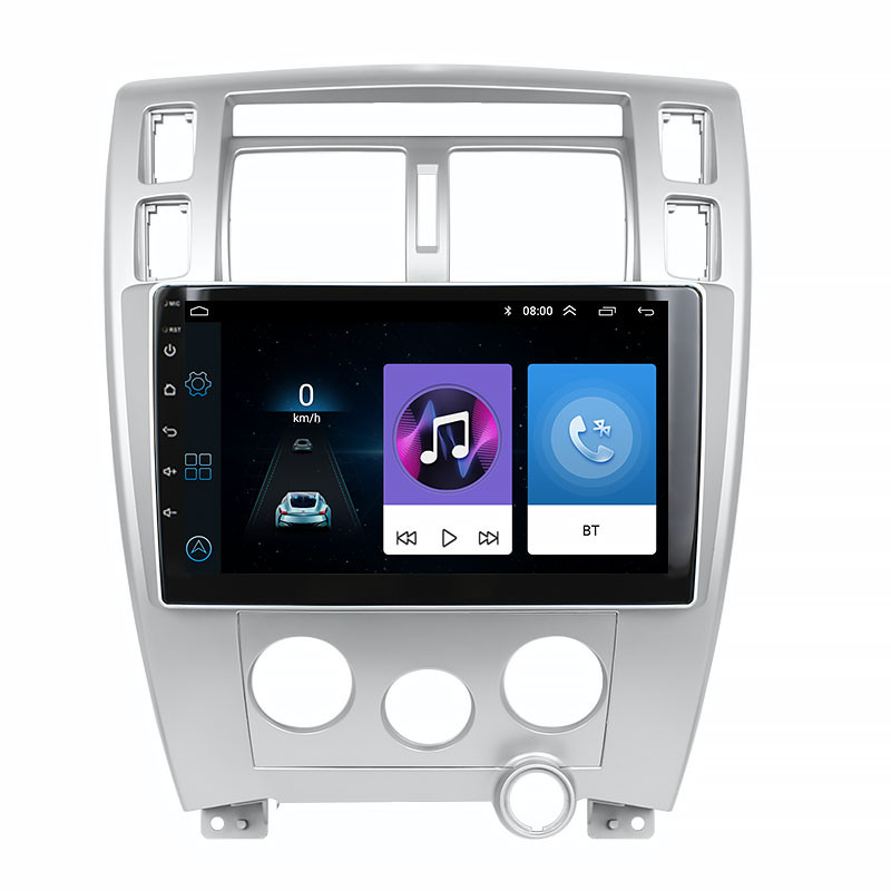 Штатная магнитола Lesko для Hyundai Tucson I 2004-2010 экран 10" 1/16Gb Wi-Fi GPS Base