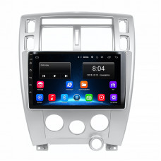 Штатная магнитола Lesko для Hyundai Tucson I 2004-2010 экран 10" 2/32Gb Wi-Fi GPS Base