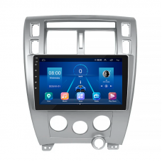 Штатная магнитола Lesko для Hyundai Tucson I 2004-2010 экран 10" 4/32Gb 4G Wi-Fi GPS Top