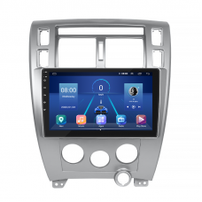 Штатная магнитола Lesko для Hyundai Tucson I 2004-2010 экран 10" 6/128Gb 4G Wi-Fi GPS Top