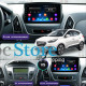 Штатная магнитола Lesko для Hyundai Tucson II 2009-2015 экран 10" 2/32Gb Wi-Fi GPS Base