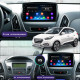 Штатная магнитола Lesko для Hyundai Tucson II 2009-2015 экран 10" 2/32Gb Wi-Fi GPS Base