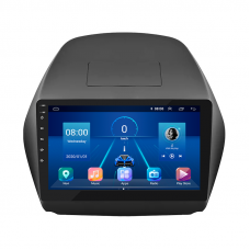 Штатная магнитола Lesko для Hyundai Tucson II 2009-2015 экран 10" 4/64Gb 4G Wi-Fi GPS Top