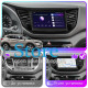Штатная магнитола Lesko для Hyundai Tucson III 2015-2018 экран 9" 1/16Gb Wi-Fi GPS Base