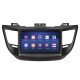 Штатная магнитола Lesko для Hyundai Tucson III 2015-2018 экран 9" 6/128Gb 4G Wi-Fi GPS Top