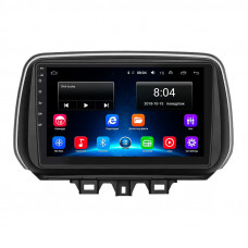 Штатная магнитола Lesko для Hyundai Tucson III Рестайлинг 2018-2021 экран 10" 2/32Gb Wi-Fi GPS Base