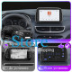 Штатная магнитола Lesko для Hyundai Tucson III Рестайлинг 2018-2021 экран 10" 4/64 QLED CarPlay 4G Wi-Fi GPS 360 Prime