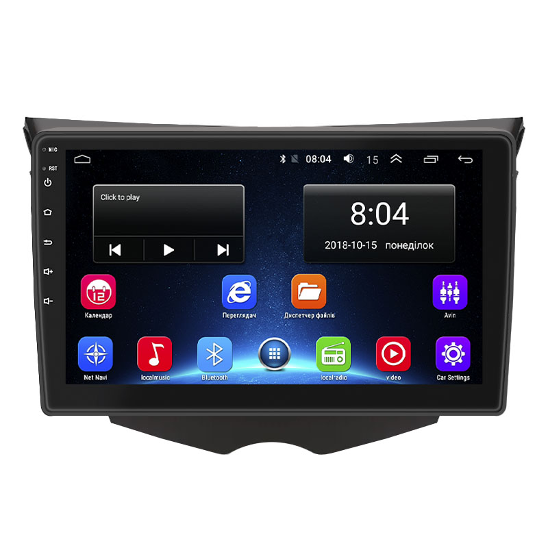 Штатная магнитола Lesko для Hyundai Veloster I 2011-2015 экран 9" 2/32Gb Wi-Fi GPS Base