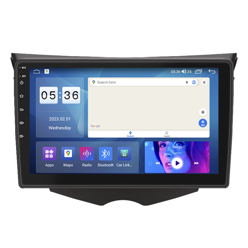 Штатная магнитола Lesko для Hyundai Veloster I 2011-2015 экран 9" 2/32Gb CarPlay 4G Wi-Fi GPS Prime