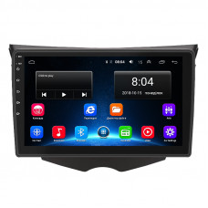 Штатная магнитола Lesko для Hyundai Veloster I Рестайлинг 2015-2017 экран 9" 2/32Gb Wi-Fi GPS Base