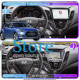 Штатная магнитола Lesko для Hyundai Veloster I Рестайлинг 2015-2017 экран 9" 4/64 QLED CarPlay 4G Wi-Fi GPS 360 Prime