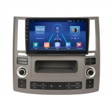 Штатная магнитола Lesko для Infiniti FX I (S50) Рестайлинг 2006-2009 экран 9" 6/128Gb 4G Wi-Fi GPS Top
