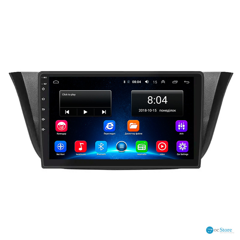 Штатная магнитола Lesko для IVECO Daily VI 2014-2019 экран 9" 2/32Gb Wi-Fi GPS Base