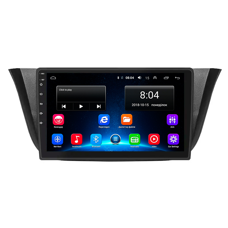 Штатная магнитола Lesko для IVECO Daily VI Рестайлинг 2019-н.в. экран 9" 2/32Gb Wi-Fi GPS Base