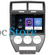 Штатная магнитола Lesko для Jeep Compass I 2006-2010 экран 10" 1/16Gb Wi-Fi GPS Base