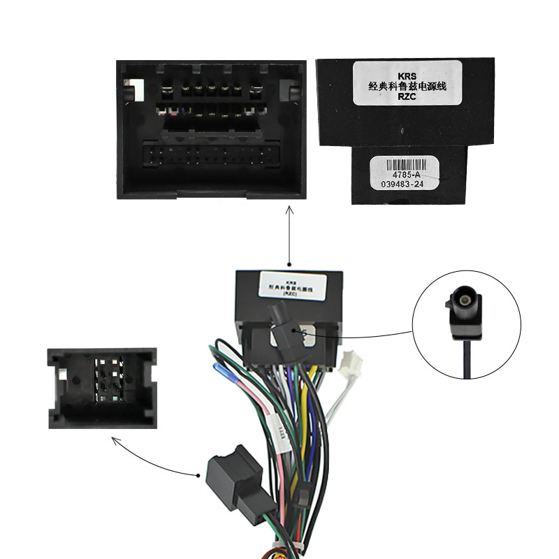 Адаптер штатного усилителя FEELDO Chevrolet 2006+ Opel 2006-2019 Ravon R2 2016-2020 Daewoo Matiz 2009-2011 CAN-BAS (4785)