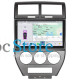 Штатная магнитола Lesko для Jeep Compass I 2006-2010 экран 10" 4/64 QLED CarPlay 4G Wi-Fi GPS 360 Prime