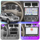 Штатная магнитола Lesko для Jeep Compass I 2006-2010 экран 10" 4/64 QLED CarPlay 4G Wi-Fi GPS 360 Prime