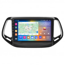 Штатная магнитола Lesko для Jeep Compass II 2017-н.в. экран 10" 2/32Gb CarPlay 4G Wi-Fi GPS Prime