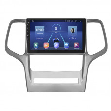 Штатная магнитола Lesko для Jeep Grand Cherokee IV (WK2) 2010-2013 экран 9" 4/64Gb 4G Wi-Fi GPS Top