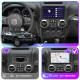 Штатная магнитола Lesko для Jeep Wrangler III (JK) 2007-2018 экран 10" 2/32Gb 4G Wi-Fi GPS Top
