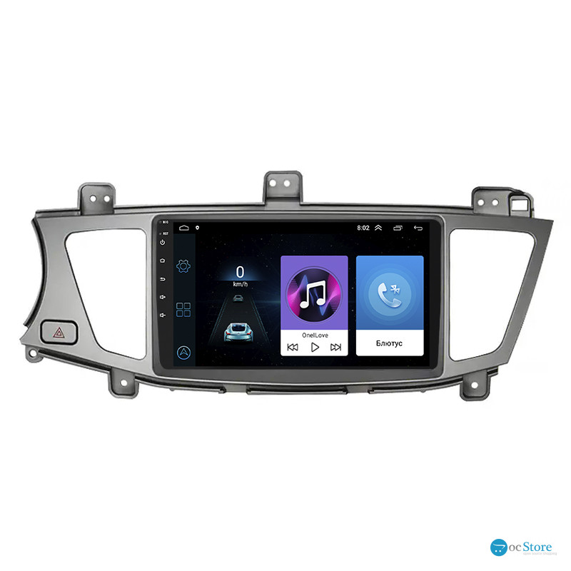 Штатная магнитола Lesko для Kia Cadenza I 2009-2013 экран 9" 1/16Gb Wi-Fi GPS Base