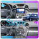 Штатная магнитола Lesko для Kia Carens II (UN) 2006-2012 экран 9" 2/32Gb CarPlay 4G Wi-Fi GPS Prime