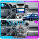 Штатная магнитола Lesko для Kia Carens II (UN) 2006-2012 экран 9" 4/64Gb CarPlay 4G Wi-Fi GPS Prime