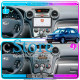 Штатная магнитола Lesko для Kia Carens II (UN) 2006-2012 экран 9" 4/64 QLED CarPlay 4G Wi-Fi GPS 360 Prime