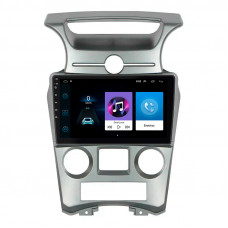Штатная магнитола Lesko для Kia Carens II (UN) Auto AC 2006-2012 экран 9" 1/16Gb Wi-Fi GPS Base