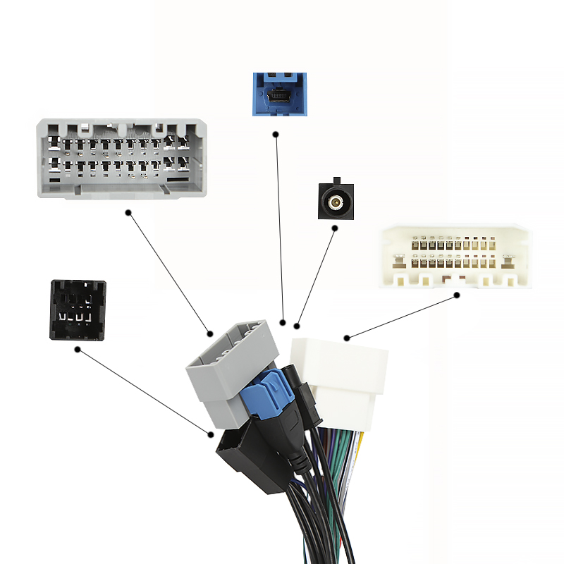 Адаптер штатного усилителя FEELDO Dodge Caliber 2009-2013 Journey 2011+ Fiat Freemont 2011-2016 CAN-BUS (7407)