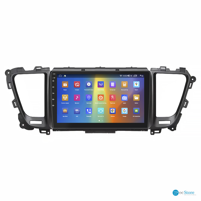 Штатная магнитола Lesko для Kia Carnival III 2014-2021 экран 9" 2/32Gb CarPlay 4G Wi-Fi GPS Prime