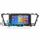 Штатная магнитола Lesko для Kia Carnival III 2014-2021 экран 9" 2/32Gb CarPlay 4G Wi-Fi GPS Prime