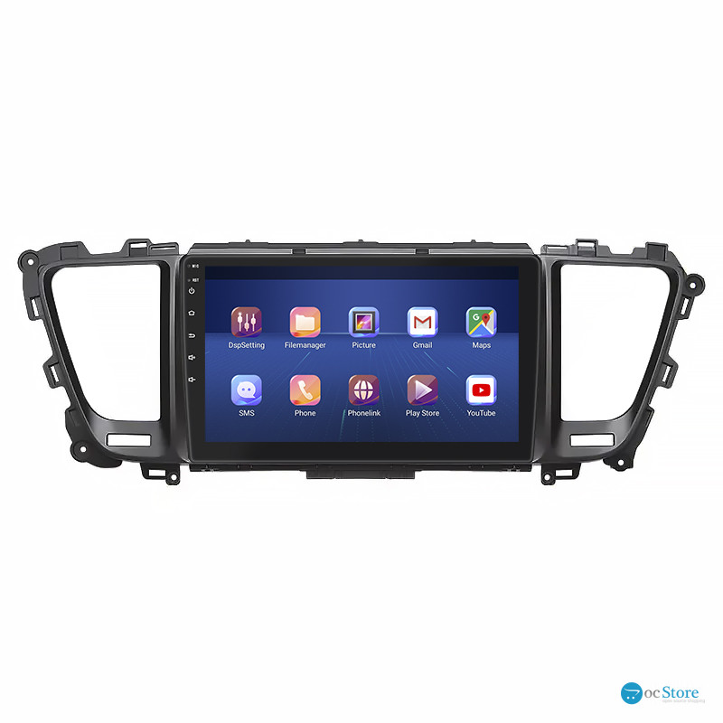 Штатная магнитола Lesko для Kia Carnival III 2014-2021 экран 9" 6/128Gb 4G Wi-Fi GPS Top