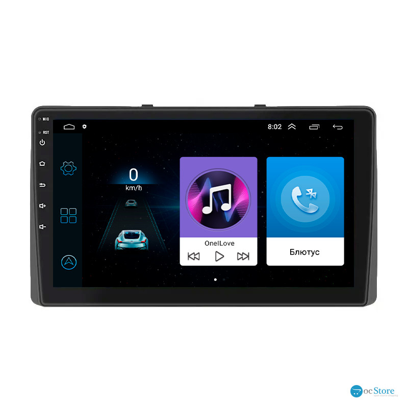 Штатная магнитола Lesko для Kia Carnival IV 2020-н.в. экран 9" 1/16Gb Wi-Fi GPS Base