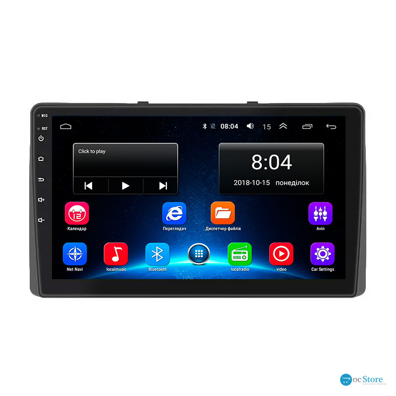 Штатная магнитола Lesko для Kia Carnival IV 2020-н.в. экран 9" 2/32Gb Wi-Fi GPS Base