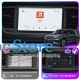 Штатная магнитола Lesko для Kia Carnival IV 2020-н.в. экран 9" 4/64 QLED CarPlay 4G Wi-Fi GPS 360 Prime